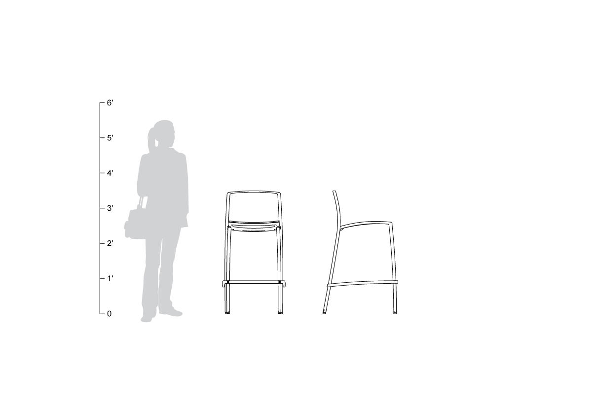 FSRT124 Барный стул Avivo  Forms-surfaces  - Вид №8