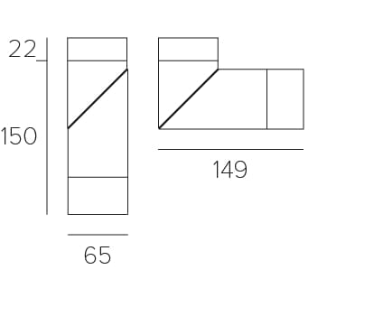 Регулируемый алюминиевый настенный и потолочный прожектор Letroh поверхность ARCH-00005108 - Вид №3