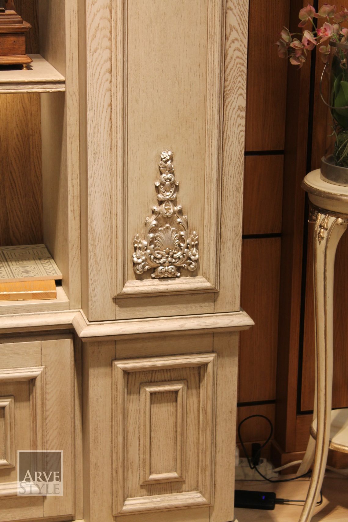 Деревянный настенный книжный шкаф с освещением Arvestyle Giulio ARCH-00117678 - Вид №25