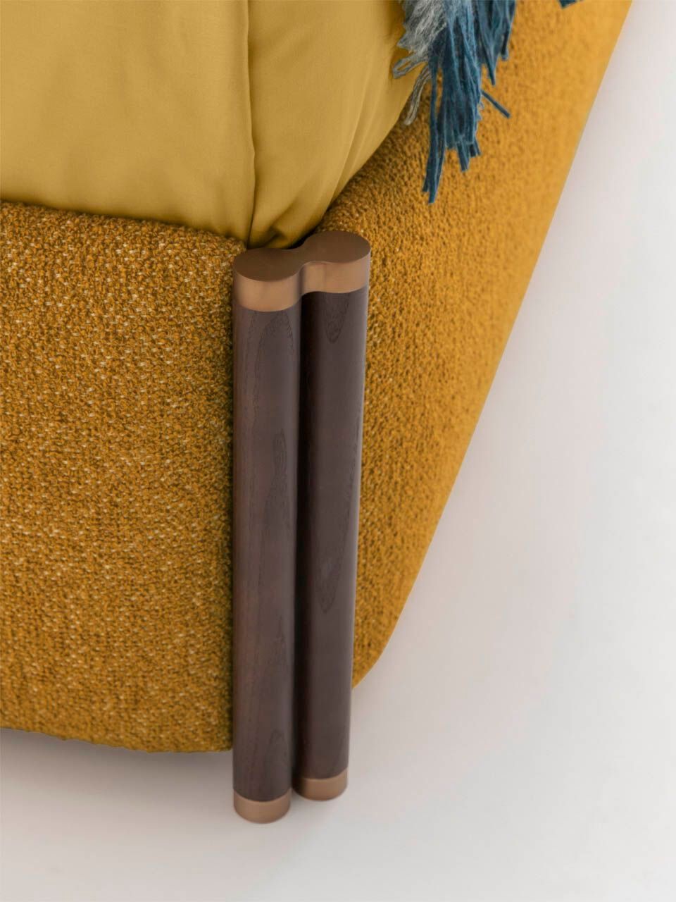 Двуспальная кровать с мягкой тканью Pianca BRICOLA ARCH-00027685 - Вид №2