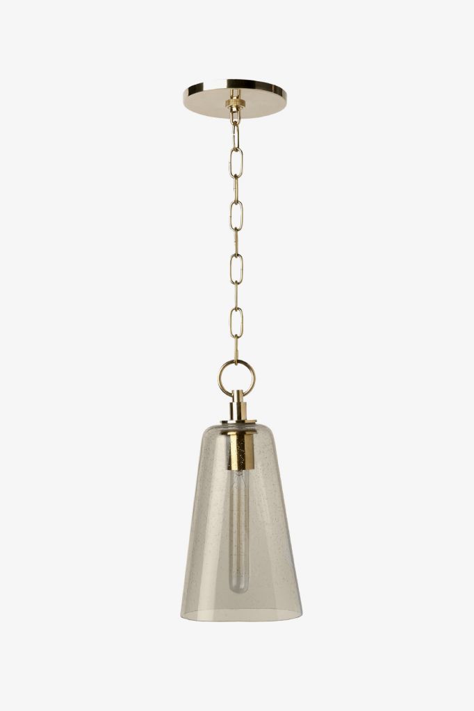 AULT03 Небольшой потолочный кулон Arundel со стеклянным плафоном Waterworks 