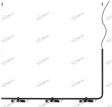 Estiluz Регулируемый светодиодный подвесной светильник Aro T-3541