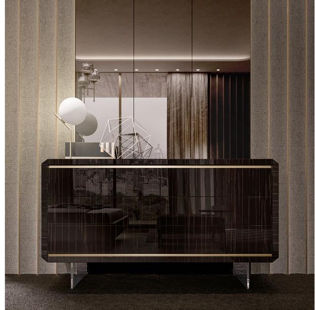 Barnini Oseo Деревянный лакированный комод Richmond upon thames Rc179 - Вид №1