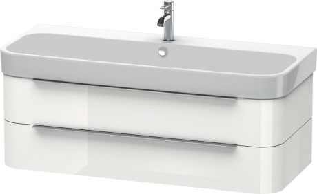 H2636707272 Happy D.2 Тумбочка подвесная Дуб брашированный, натуральный шпон Duravit - Вид №2