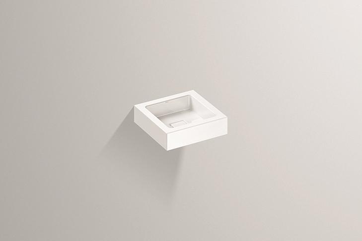 4270000000 Умывальник, wt.qs325, белая, proshield Alape серия Q 