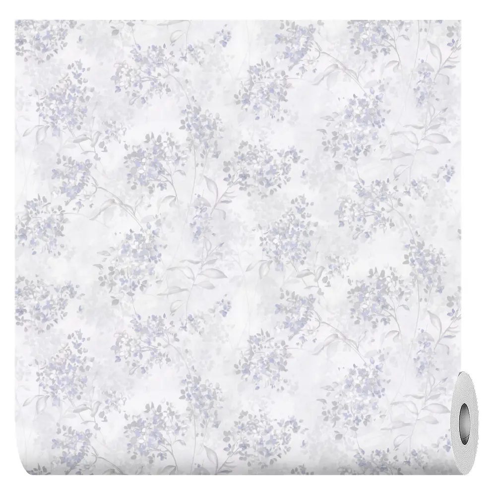 Флизелиновые обои Vog Collection Sasha с растительным рисунком в фиолетово-серых тонах 89425048 STLM-1578774