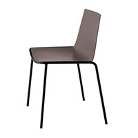 Cuba 620 Стул со стальным каркасом, 4 ножки. Полипропиленовая оболочка. Et al. Cuba