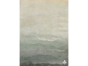 Шелковый прямоугольный ковер