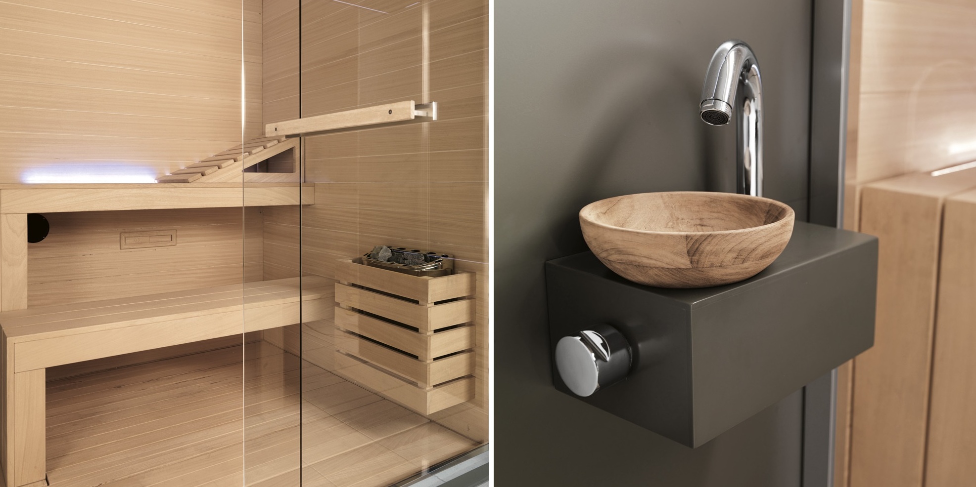 Многофункциональная баня 400 пристенная ETHOS Gruppo Geromin SSAET5P1DH - Вид №2