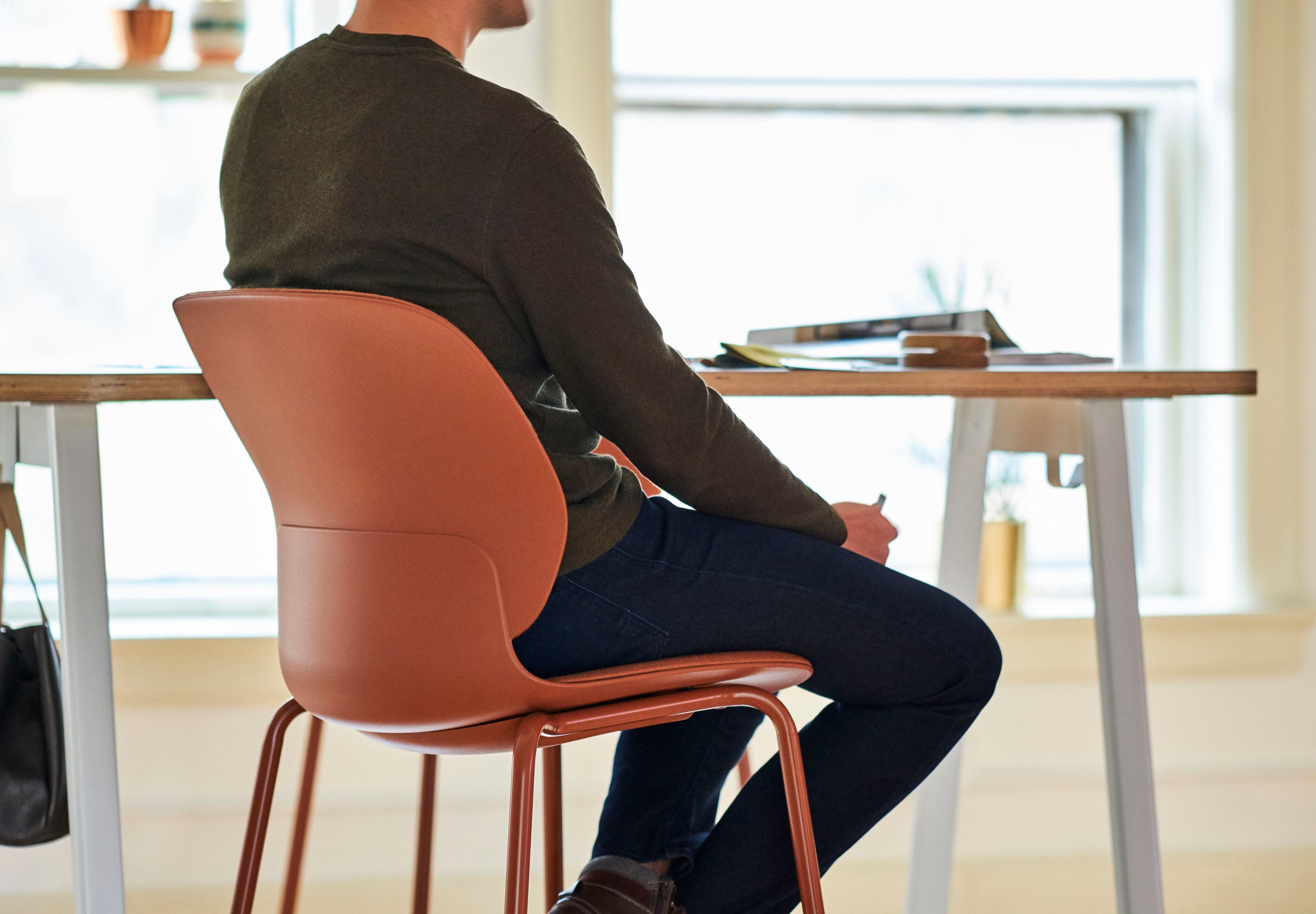 Офисный стул из переработанного материала со спинкой Haworth Maari ARCH-00057751 - Вид №3