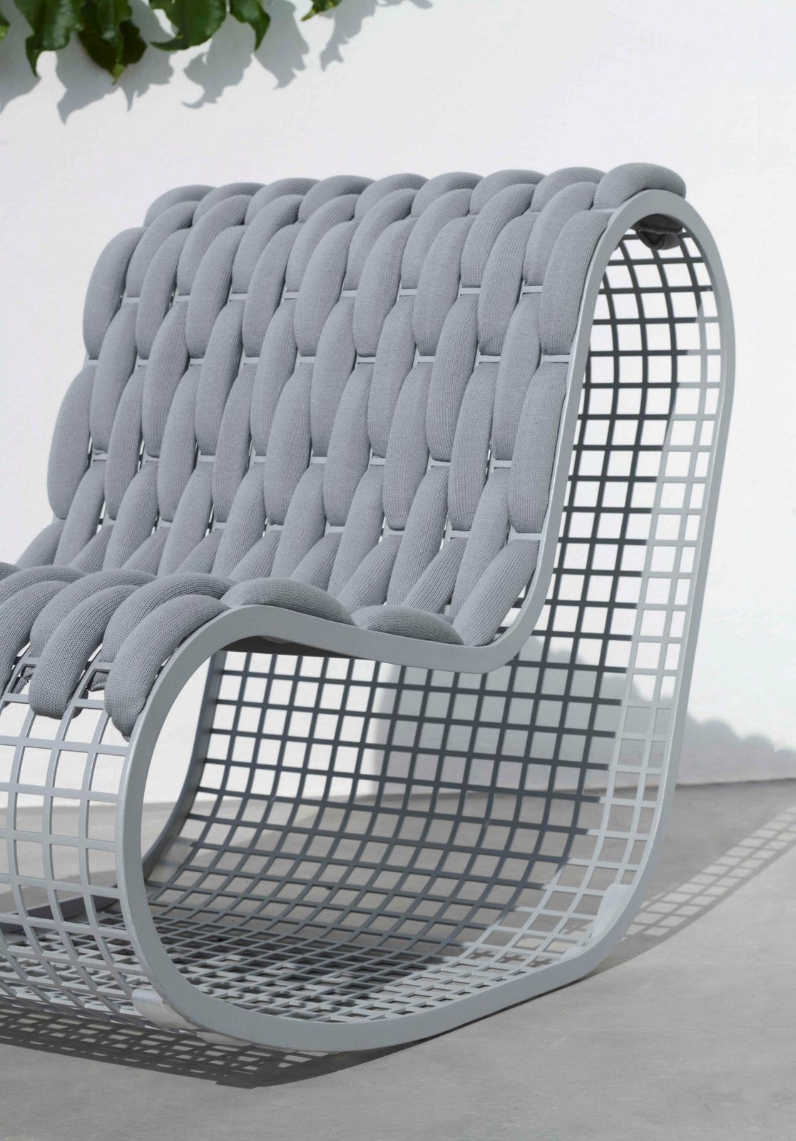 Кресло-качалка из алюминия и веревки GANDIABLASCO Buit ARCH-00107204 - Вид №8