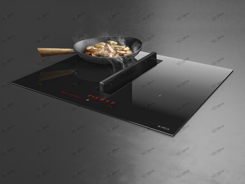 Elica Индукционная варочная панель со встроенной вытяжкой класса а Nikolatesla Prf0167053 / prf0167054 