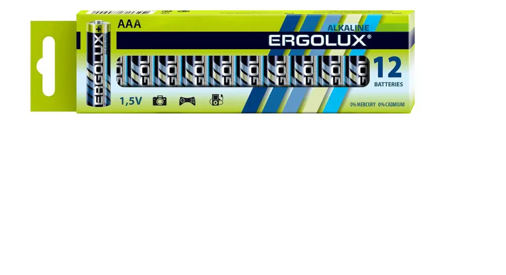 93740435 Батарейка ERGOLUX LR03 AAA 12 шт STLM-0563889