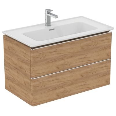 T4296PB Тумба для раковины 81х45 см с двумя ящиками Ideal Standard ADAPTO - Вид №1