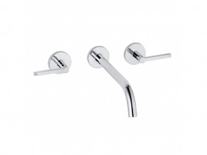 201460515 настенный смеситель на умывальник Puristic KLUDI NOVA FONTE хром