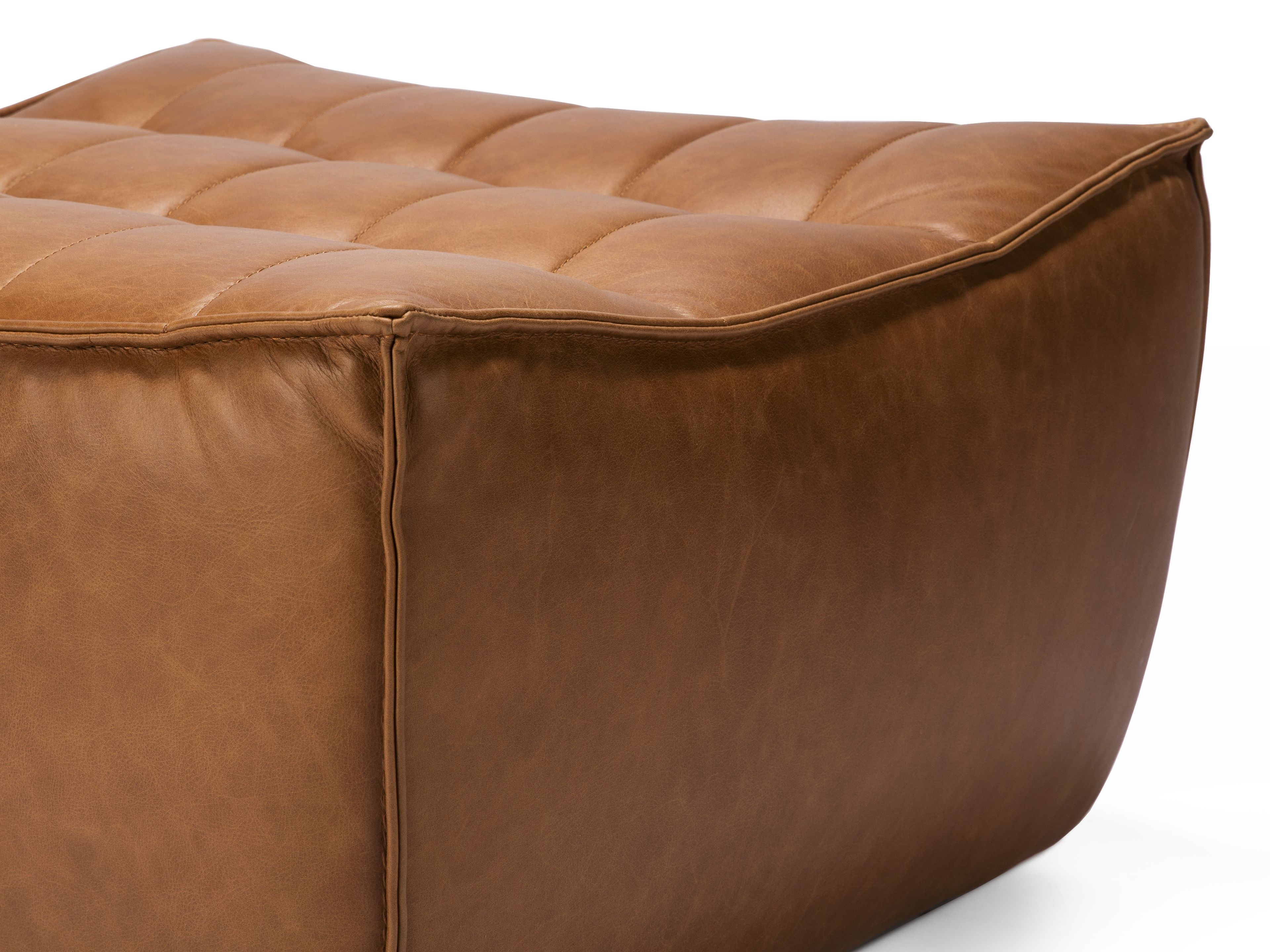 Кожаная подставка для ног Ethnicraft N701 ARCH-00012025 - Вид №2