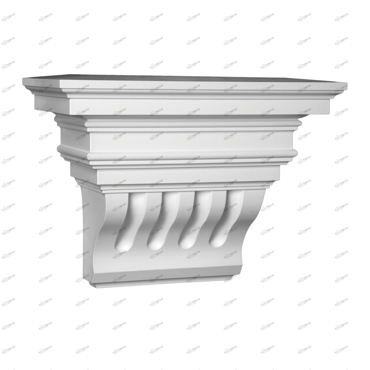 ЕВРОПЛАСТ 4.83.301 Кронштейн-пьедестал 4.83.301 Пенополиуретан 