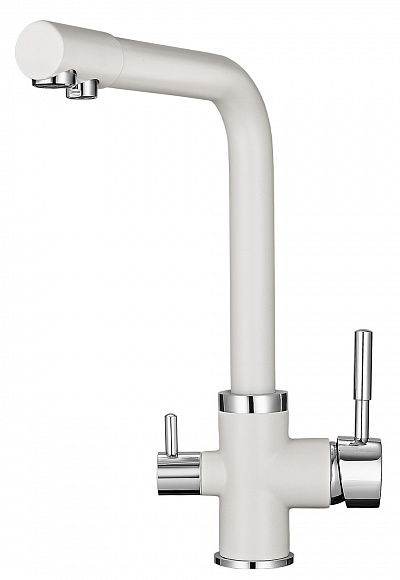 2015, АРКТИК (БЕЛЫЙ), СМЕСИТЕЛЬ КУХОННЫЙ GRANULA 2015-ST164 - Вид №1