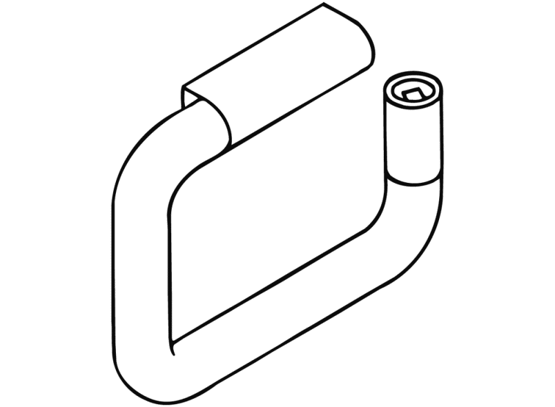 477.21.150 держатель для туалетной бумаги HEWI System 111 | Polyamid  - Вид №9