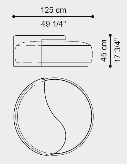 Бархатная мягкая пуфик с деревянным журнальным столиком ETRO Home Interiors ARCH-00110633 - Вид №7