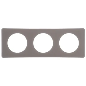 Рамка Legrand Celiane, 3 поста, цвет перкаль грэй