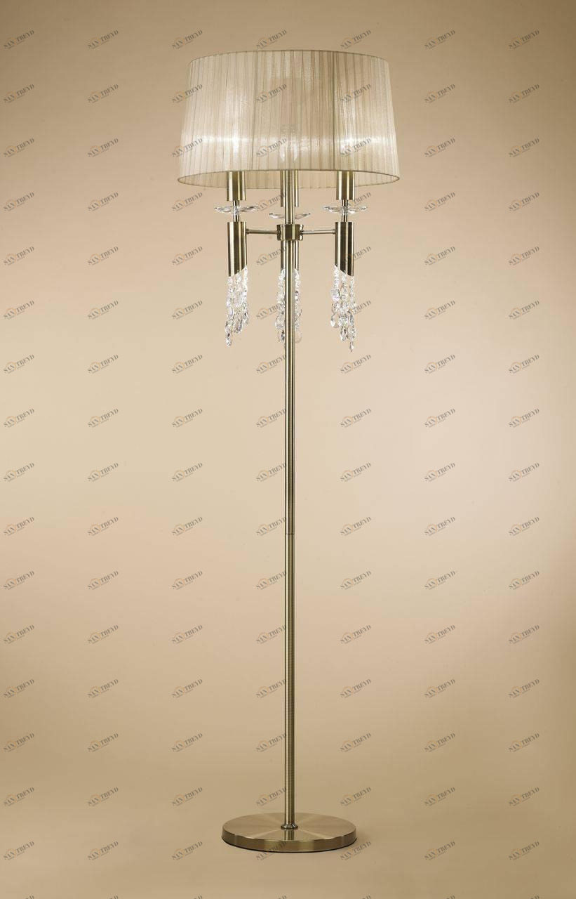 Торшер Mantra Tiffany Bronze 3889 MANTRA ПОД СТАРИНУ, ЭЛИТНЫЕ 081080 Бежевый 
