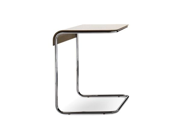 Высокий журнальный столик из стали и кожи i 4 Mariani Look ARCH-00063611