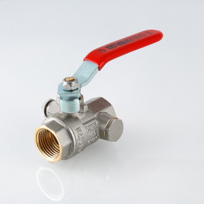 VT.245.N.06 Кран шаровой муфтовый с дренажем и воздухоотводчиком Valtec 1"  - Вид №7