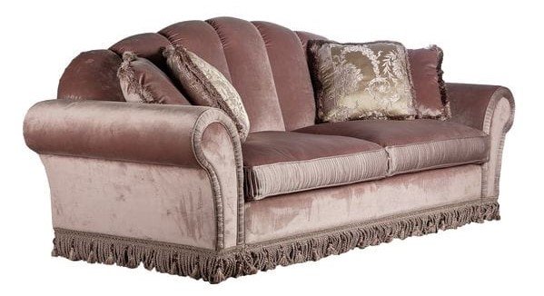 Диван Modigliani прямой розовый UNICO ДИЗАЙНЕРСКИЕ 249132 Розовый  - Вид №1