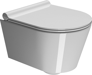 861011 Подвесной унитаз настенный Белый GSI ceramica Norm Италия - Вид №2