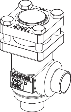 Danfoss CHV-X — обратные клапаны CHV-X 100 D STR клапан обратный 148B6597  - Вид №8