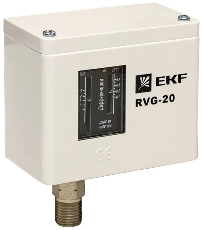 91369084 Реле избыточного давления EKF RVG-20-16 16 МПа STLM-0811148