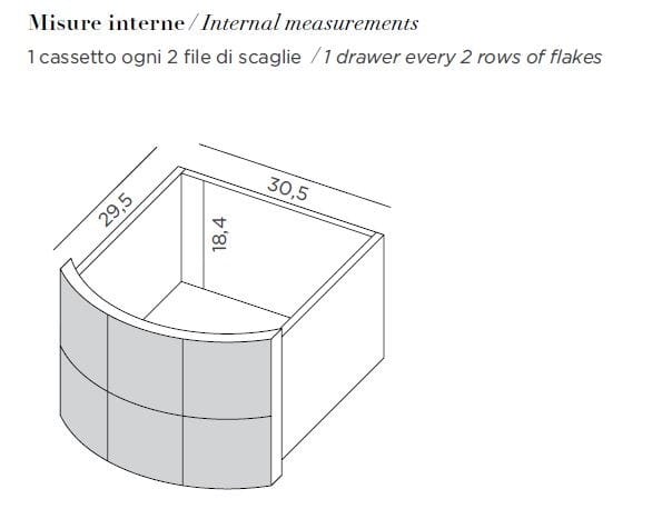 Металлический комод DE CASTELLI ARCH-00059951 - Вид №4