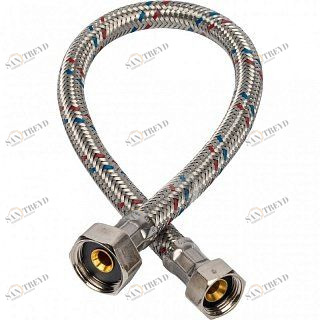 Гибкая подводка для воды ВР 1/2 х ВР 3/8 STOUT - 400 мм SHF0105081510