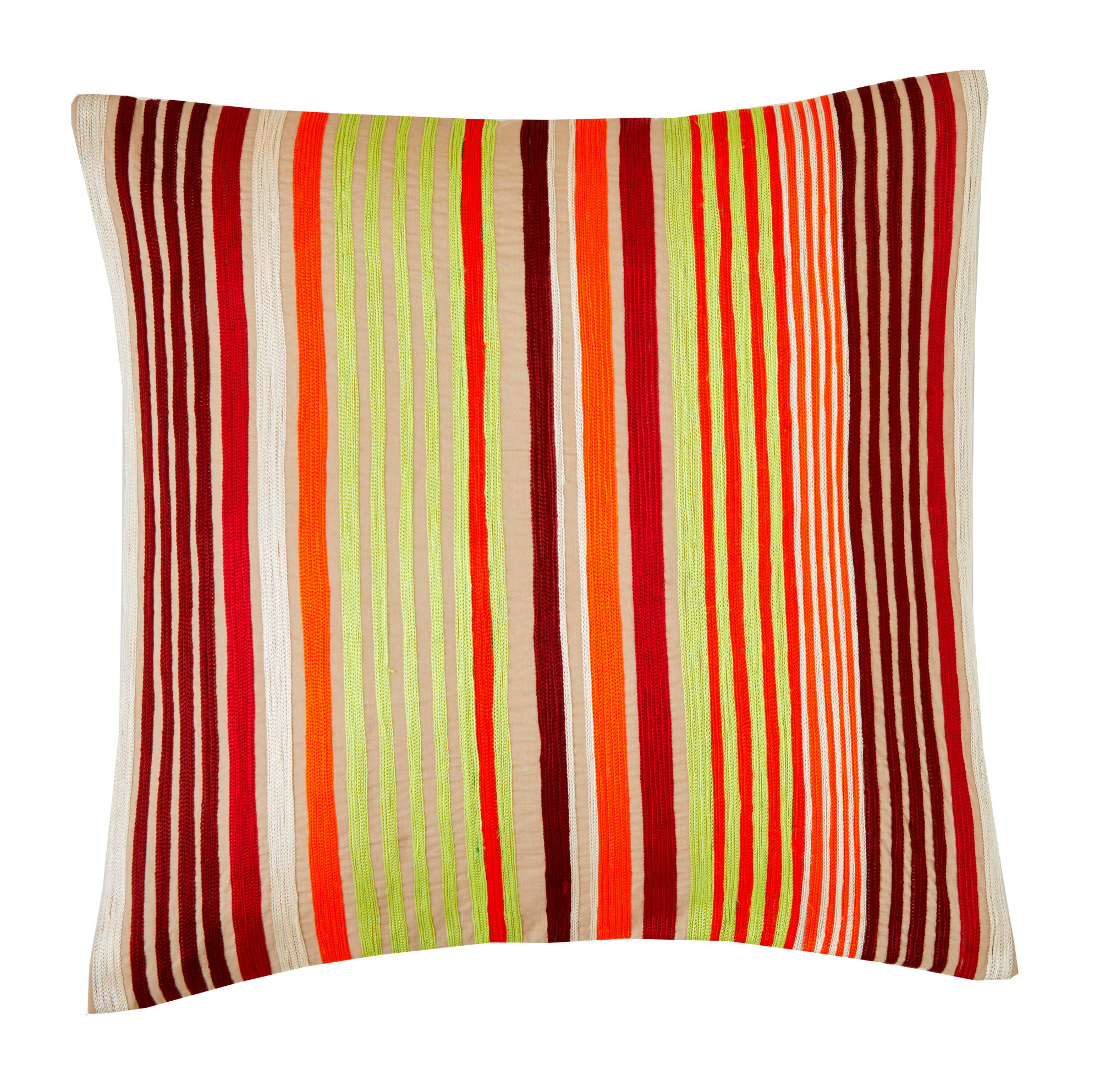 ARCENCIEL_BO подушка декоративная 45/45 хлопок с вышивкой Blanc des Vosges Santreyd 