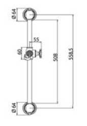 391586YY Душевая штанга Bandini Antico Santreyd - Вид №1