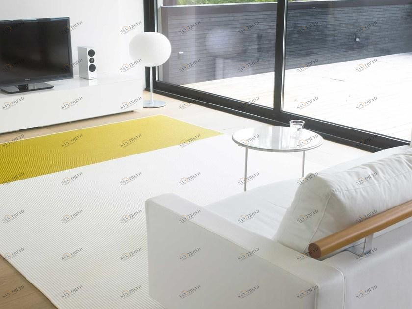 Woodnotes Прямоугольный однотонный бумажный коврик sun-id-1511652