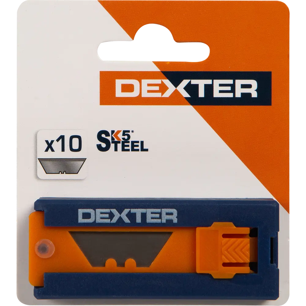 Лезвия трапециевидные Dexter 10-25 мм, 10 шт. 16852640 STLM-2092038  - Вид №1