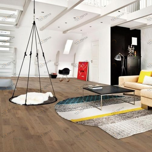 Паркетная доска Kahrs Дуб Гранит 2600200515