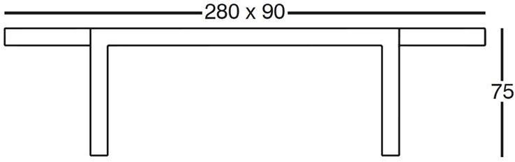 VONDOM Раздвижной садовый стол из смолы Jut sun-id-1432467 - Вид №3