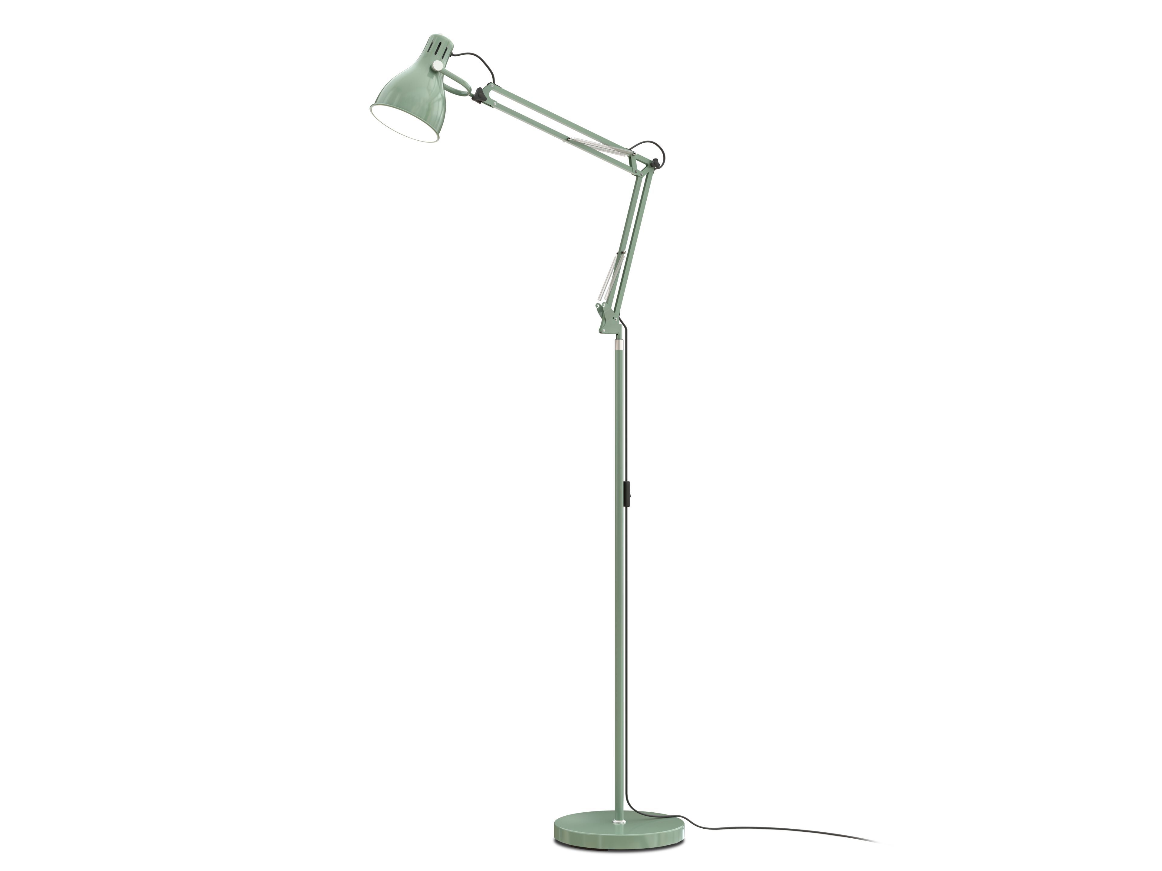 Металлический торшер с гибкой рукояткой Valaisin Grönlund LEADER FLOOR LAMP ARCH-00094626