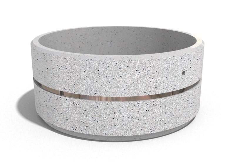 Круглый бетонный плантатор ENCHO ENCHEV - ETE 95 ARCH-00043191