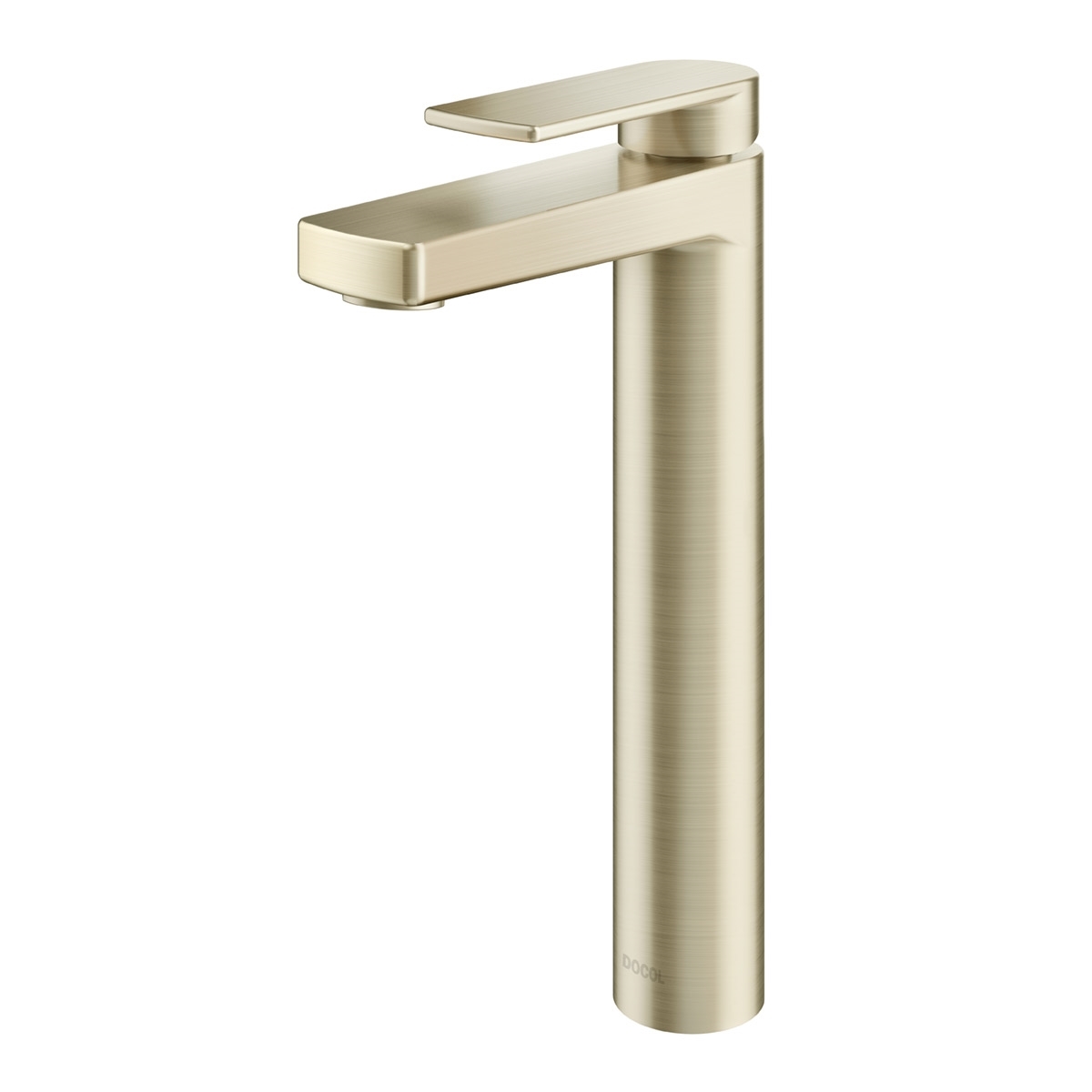 00847644 Смеситель для ванной комнаты с высоким изливом из матового никеля Docol ARGON 