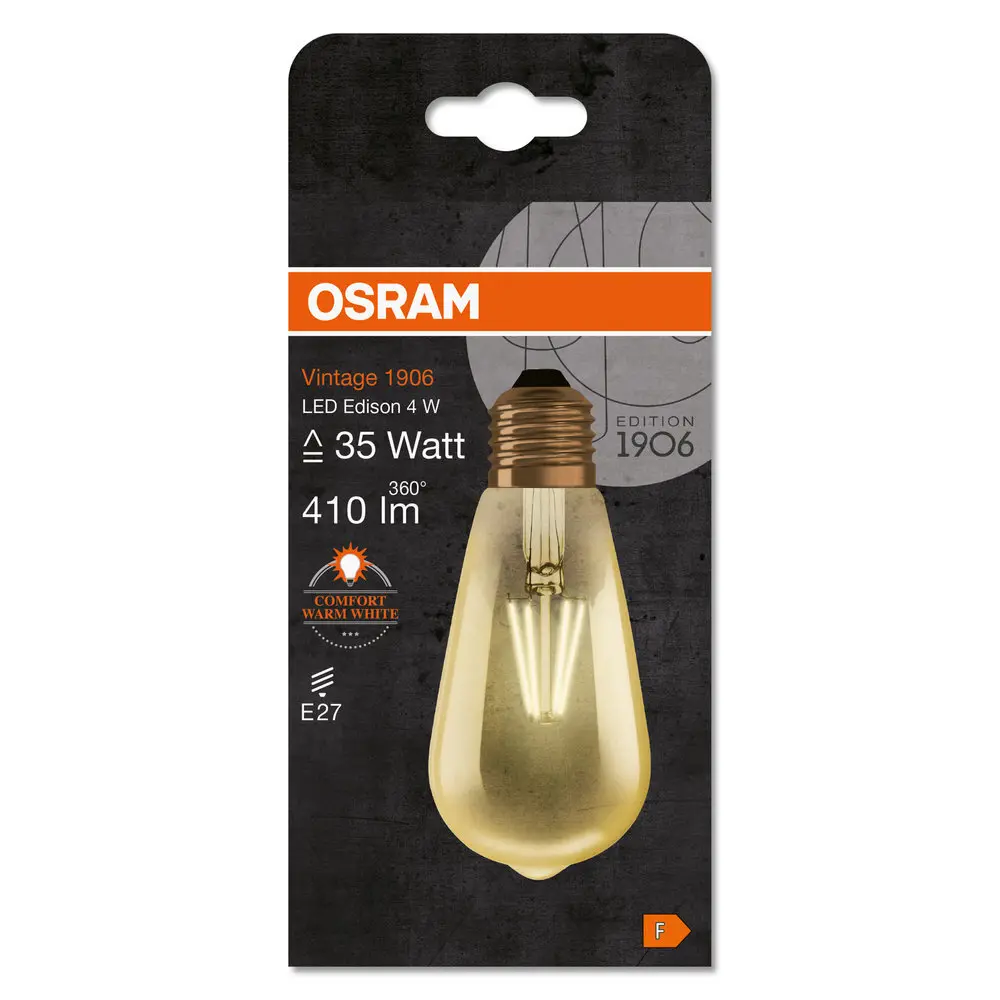 Лампа светодиодная Osram филаментная E27 230 В 7 Вт/825 Edison 19387683 STLM-2024646  - Вид №5