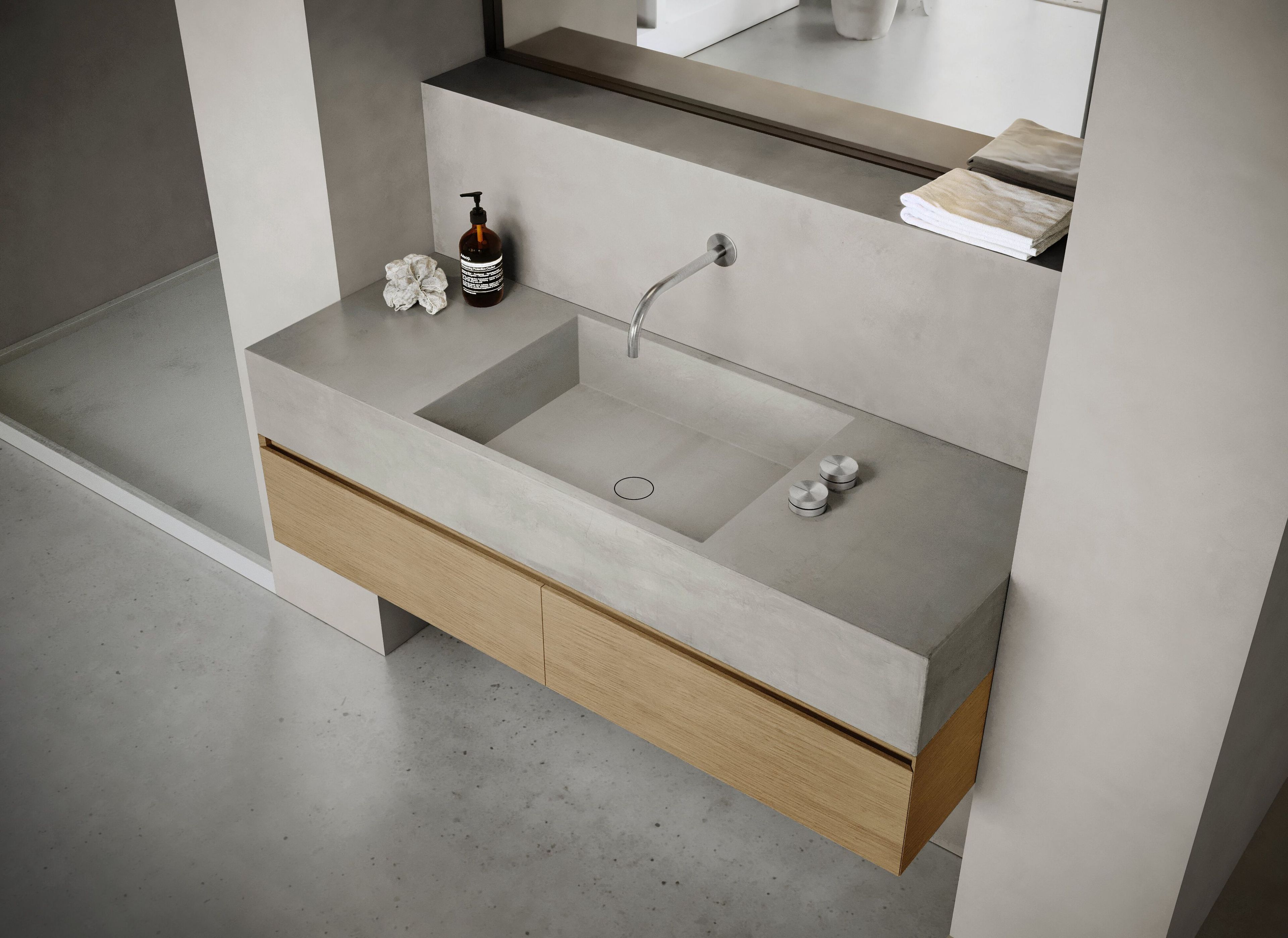 Прямоугольный подвесной одиночный умывальник COCOON Maison ARCH-00045271 - Вид №4