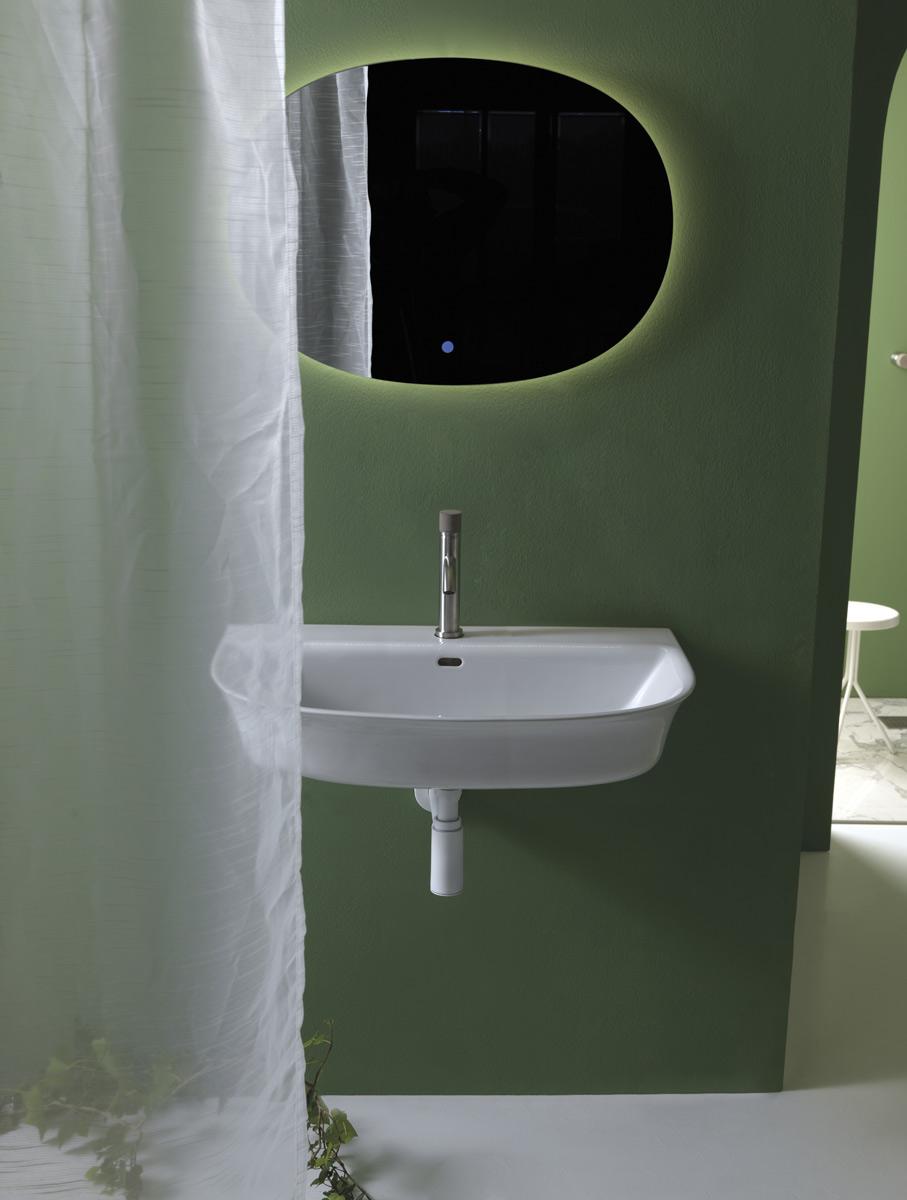 FLLAVBW6526 Подвесная раковина настенная GSG CERAMIC Flut - Вид №1