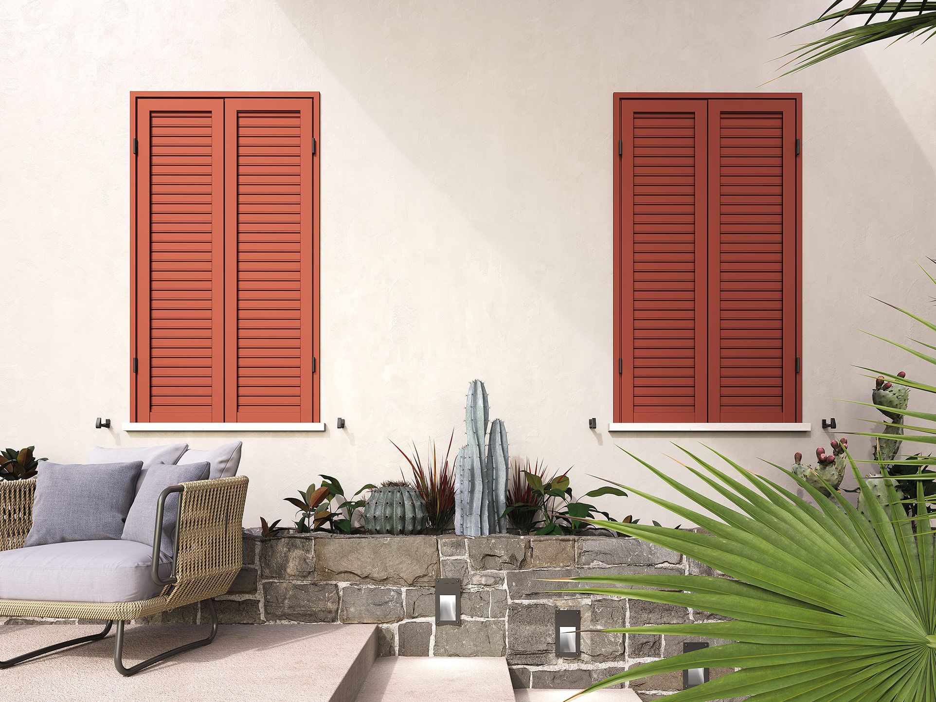 Регулируемые алюминиевые жалюзи D&V Serramenti Aura ARCH-00088971