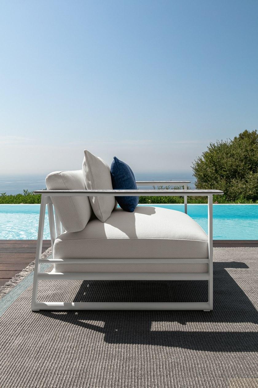 Talenti 2-местный садовый диван из ткани Riviera Rivdiv - Вид №3