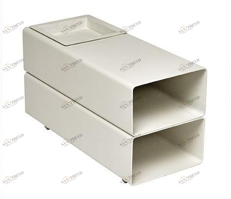 Roberti Прямоугольный журнальный столик с вещевым ящиком Coral reef 9818