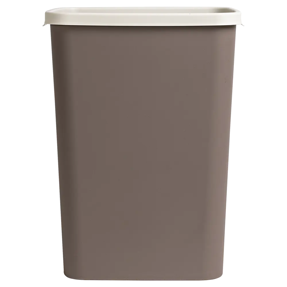 Бак для мусора 20 л Violet полипропилен цвет шоколад/слоновая кость STLM-2008953 - Вид №1